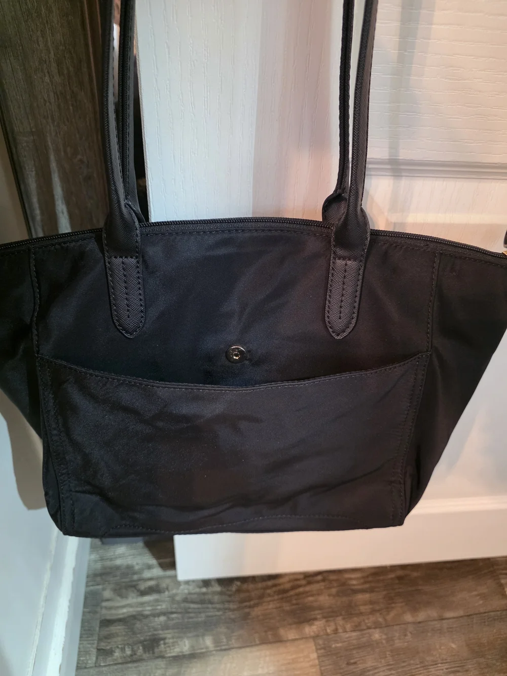 Michael Kors Black Nylon Tote Bag
